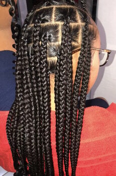 Knotless Braids larges