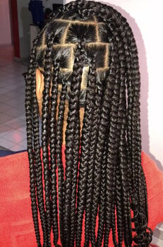 Knotless Braids larges