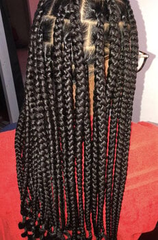 Knotless Braids larges