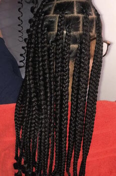 Knotless Braids larges