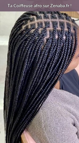 Knotless braids longues et fines