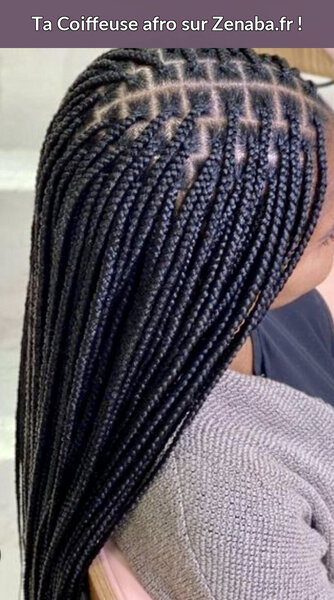 Knotless braids longues et fines
