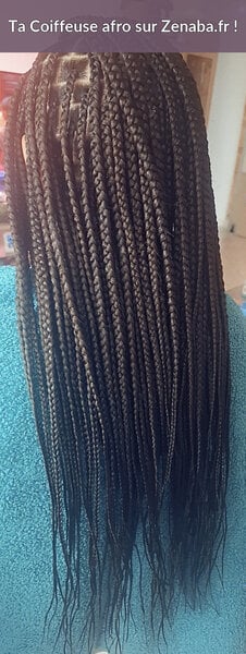 Knotless Braids niveau bas du dos