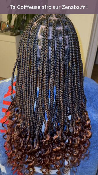 Knotless braids 