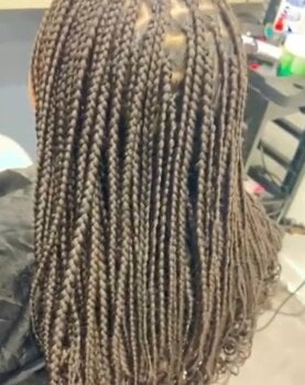Knotless braids