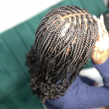 Knotless braids