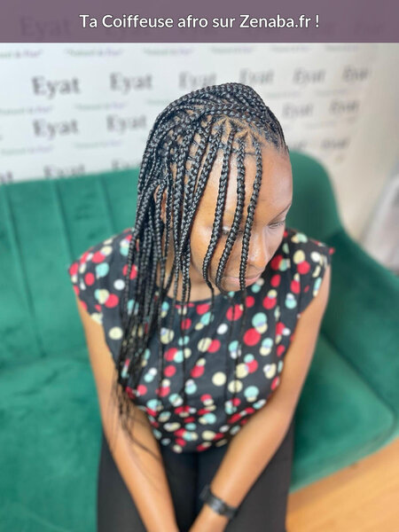 Knotless braids