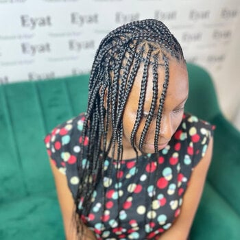 Knotless braids