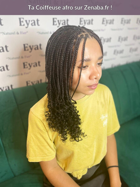Knotless braids