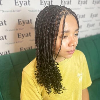 Knotless braids