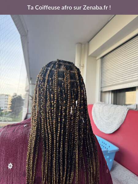Knotless braid