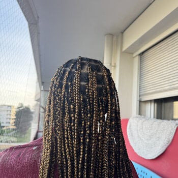 Knotless braid