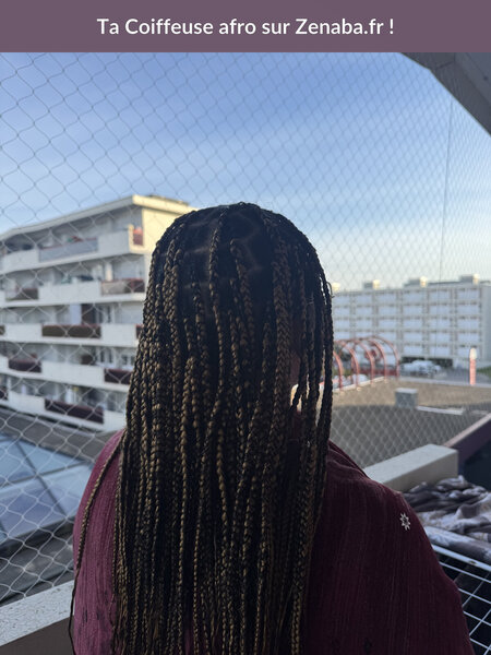 Knotless braid