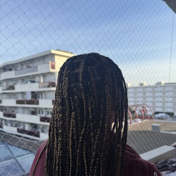 Knotless braid
