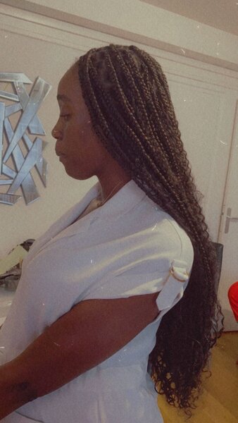 Knotless braids