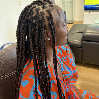 Knotless braids