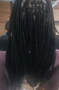 Knotless braids