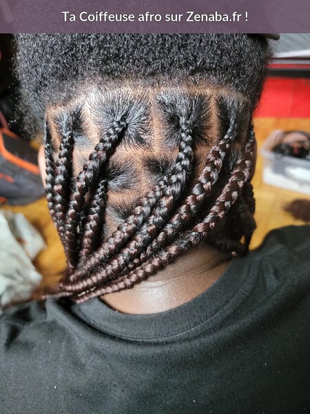 Knotless braids