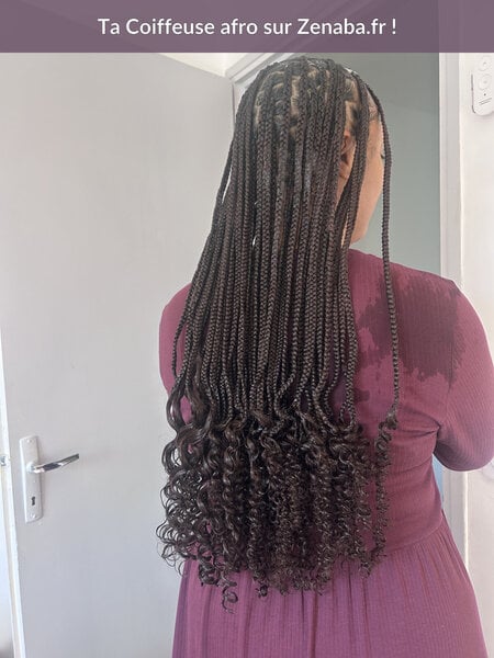 Knotless braids
