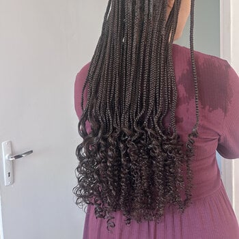 Knotless braids