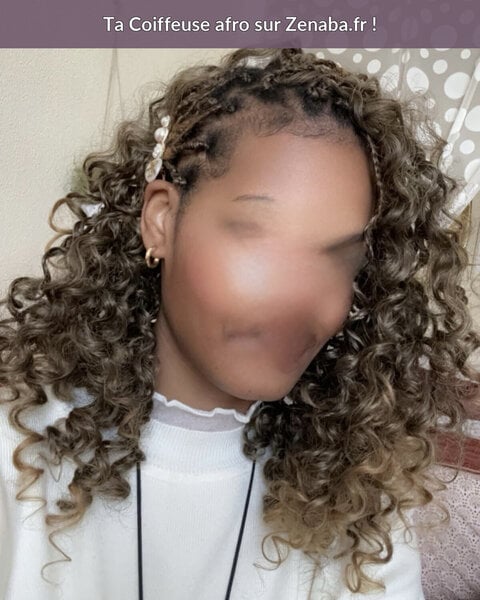 Knowless braids