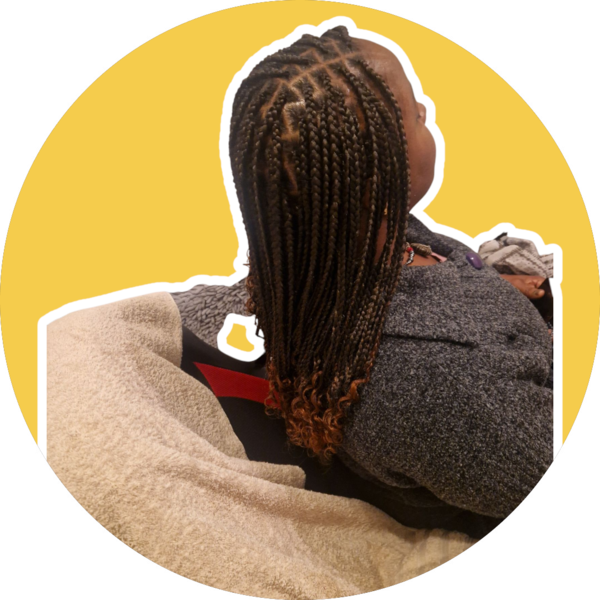 Knowless braids