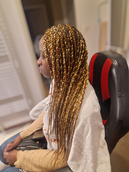 Knowless braids