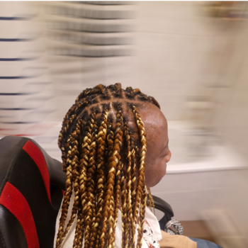Knowless braids