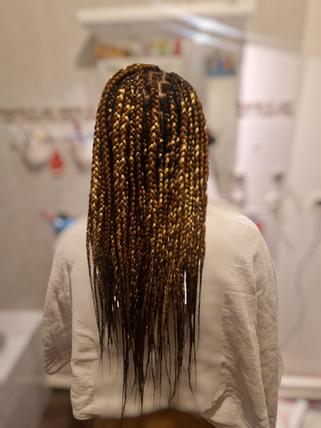 Knowless braids