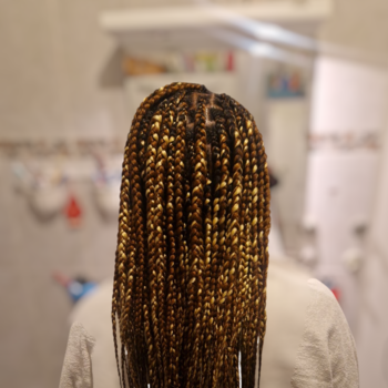 Knowless braids