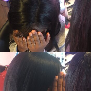 Lace frontal et tissage 