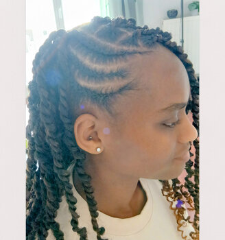 Lemonade braids/ crochet