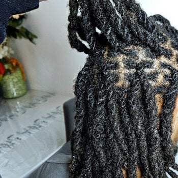 Locks retwist sans gel