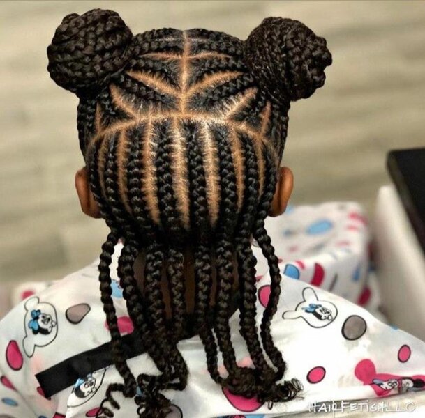 Natte collee  enfants 