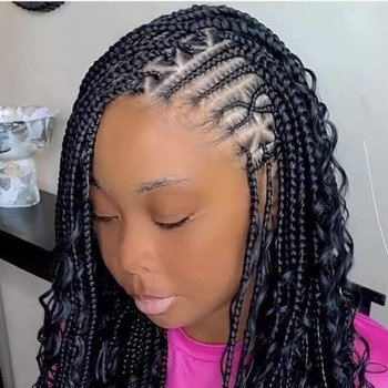 Natte coller et tresses 