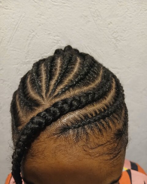 Nattes collées/cornrows/stitch