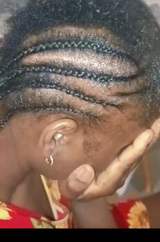 Nattes collées pour pose perruque sur cheveux courts fin et crépus