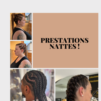 Nattes collées 