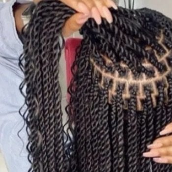 Passion twist avec les rajouts 