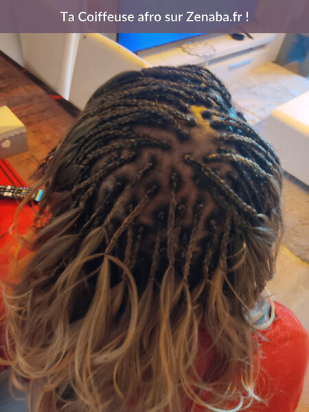 Piqués-laissés sur cheveux très court