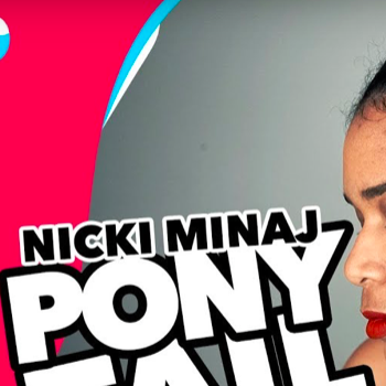 Ponytail à la Nicki Minaj (queue de cheval) sur cheveux courts et naturels