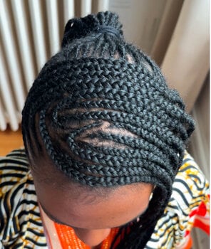Ponytail braids