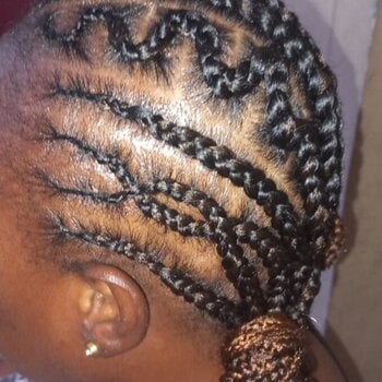 Ponytails braids