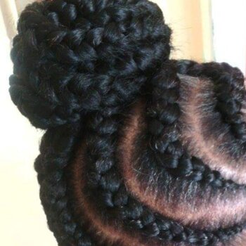 Ponytails braids