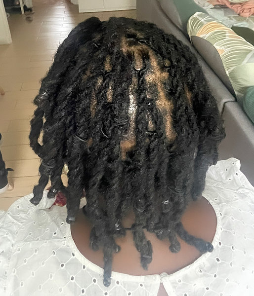 Reprise de racines locks twists et crochet