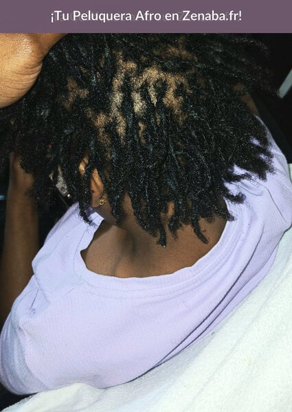 Reserrage locks / interlocking Fille (CkBeauty) - Coiffure Afro sur ...