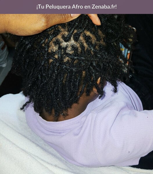 Reserrage locks / interlocking Fille (CkBeauty) - Coiffure Afro sur ...