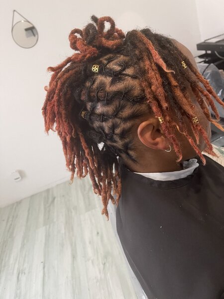 Retwist gel + coiffure 