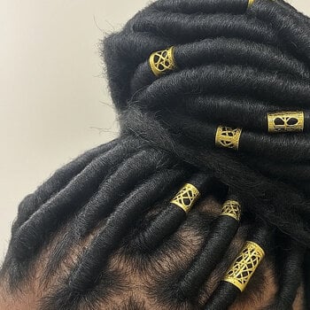 Tresse avec laine coiffure protectrice