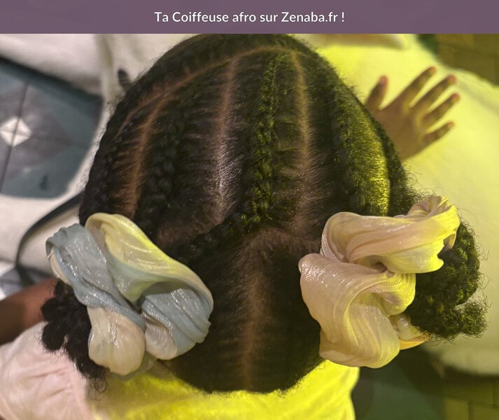 tresse collées enfants